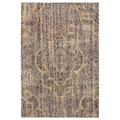 Tapis rectangulaire noué à la main
