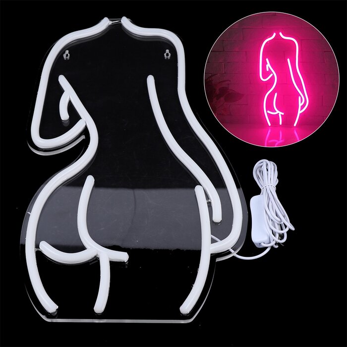 YYBSH Lady's Back LED Neon Sign & Reviews | Wayfair