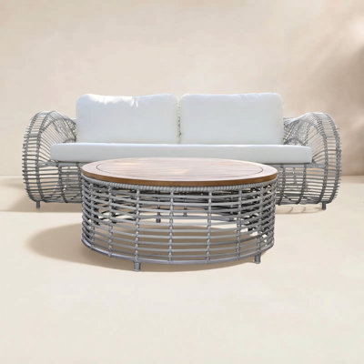 Dochi 3 - Person Patio Conversation Set with Cushions