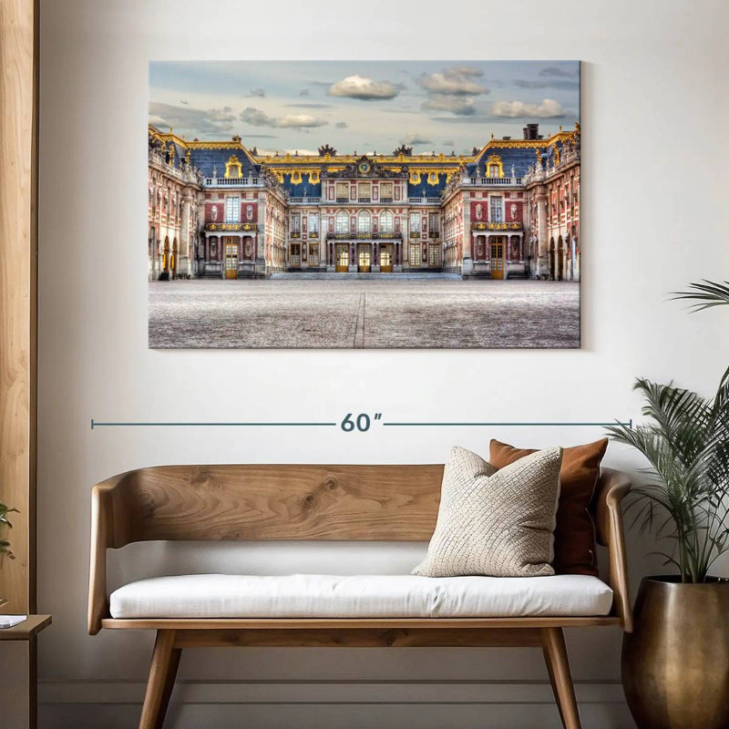 Lilie, château de Versailles, H 32 po x l 48 po