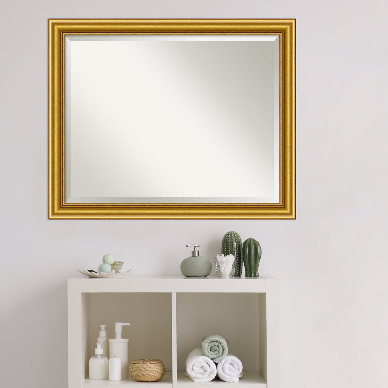 Flat Mirror, 25.50" H x 31.50" W