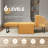 Chaliyah 71" Upholstered Convertible Sleeper Sofa-1639911476