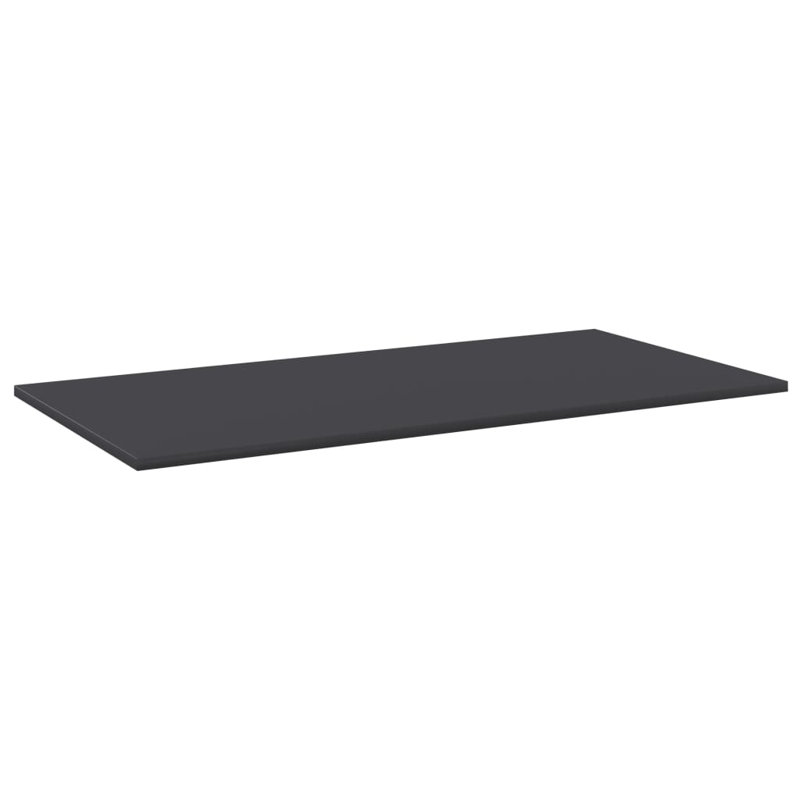 Bookshelf Boards 8 pcs Engineered Wood, (8 Shelves) 0.6" H x 31.5" W x 7.9" D, Brown