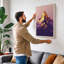 Mountain at Sunrise Modern - Wrapped Canvas-285077763-285077781