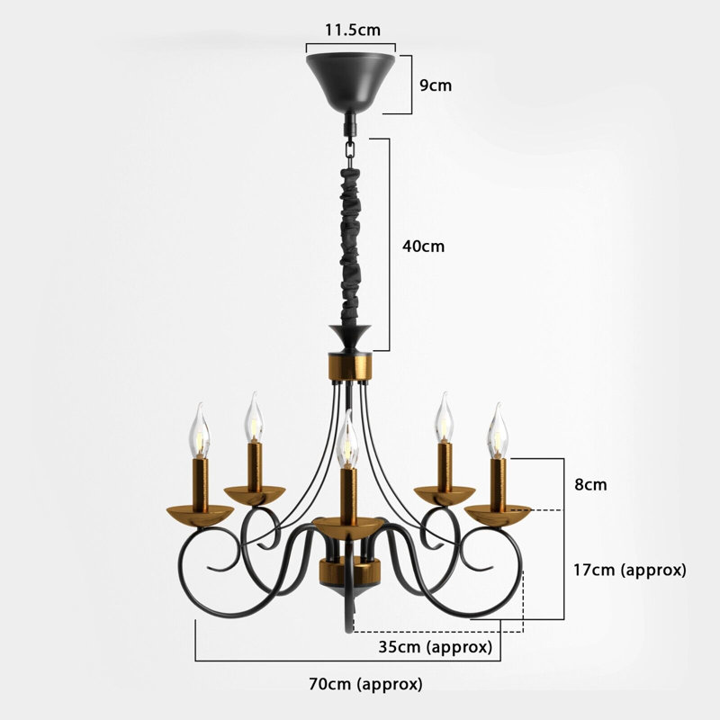 Olmito Chandelier