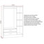 Cascio 3 Door Wardrobe-86725511