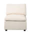 Canapé modulaire beige: conception modulaire pour différents agencements Qualité: vie confortable et polyvalente