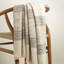 Cielo Stripe Blue Throw