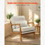 Fauteuil d'appoint rembourré Mid-Century
