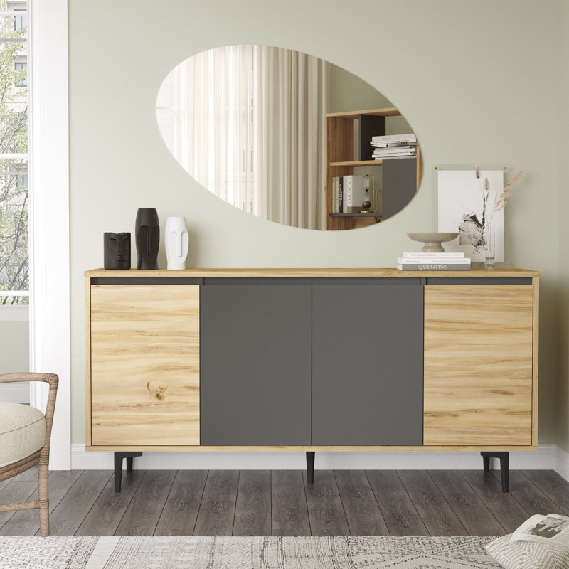 Console Roshaad, Naturel / gris