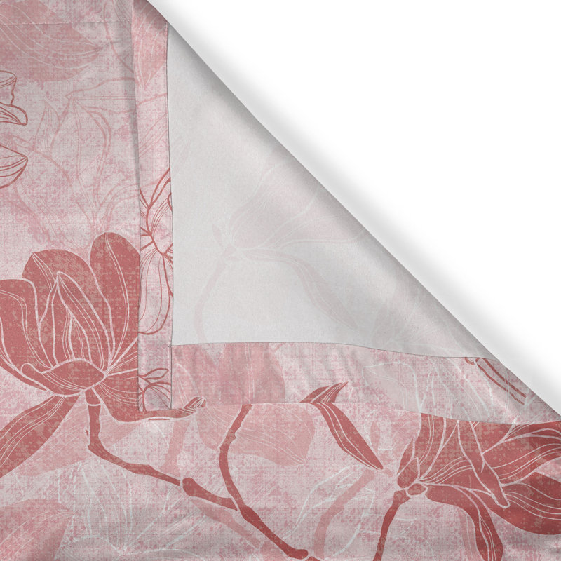 Rideau à œillets rose Ophelia & Co., L 50 po x L 108 po