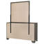 Commode 6 tiroirs avec miroir Nouva
