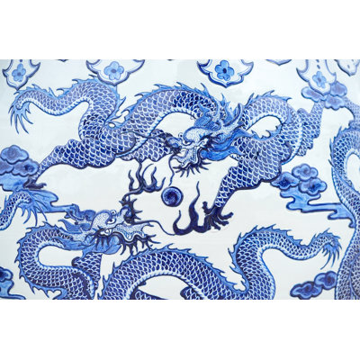 Dragon 1 Piece Wrapped Canvas Painting