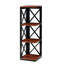 Darek 38.5" H x 12" W Corner Bookcase-1646546341