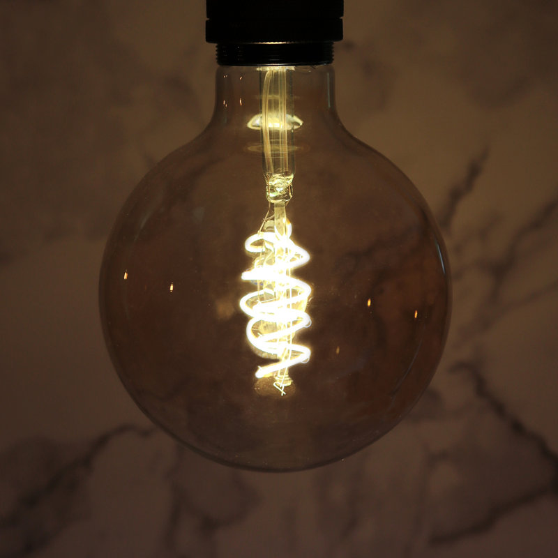 6W E27 Dimmable LED Vintage Edison Globe Light Bulb Amber