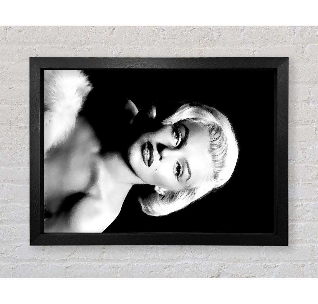 Marilyn Monroe Classic B N W - Einzelner Bilderrahmen Kunstdrucke