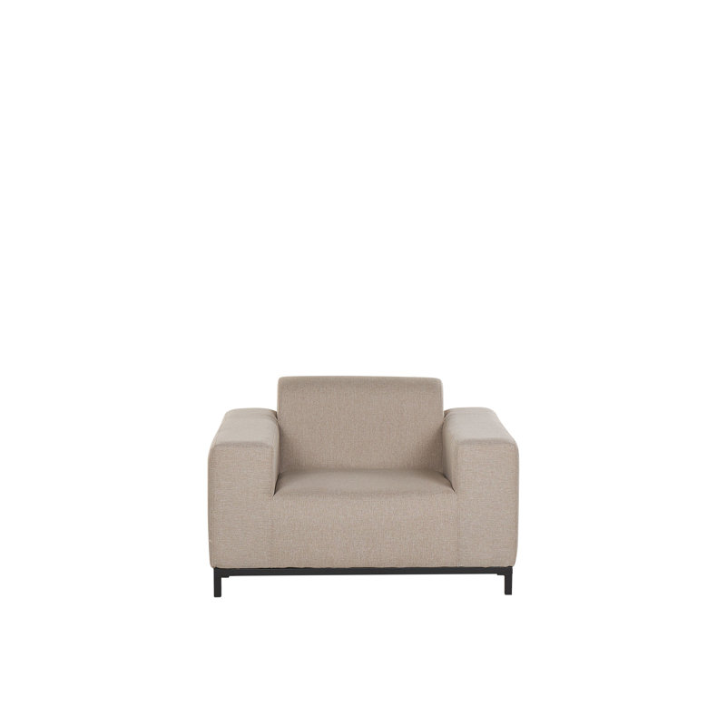 Upholstered Armchair, Beige