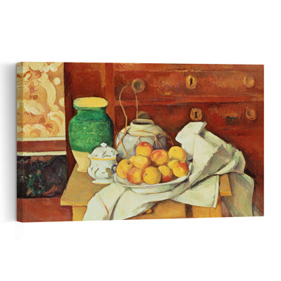 Nature morte à la commode, 1883-1887, estampe d'art mural abstraite contemporaine
