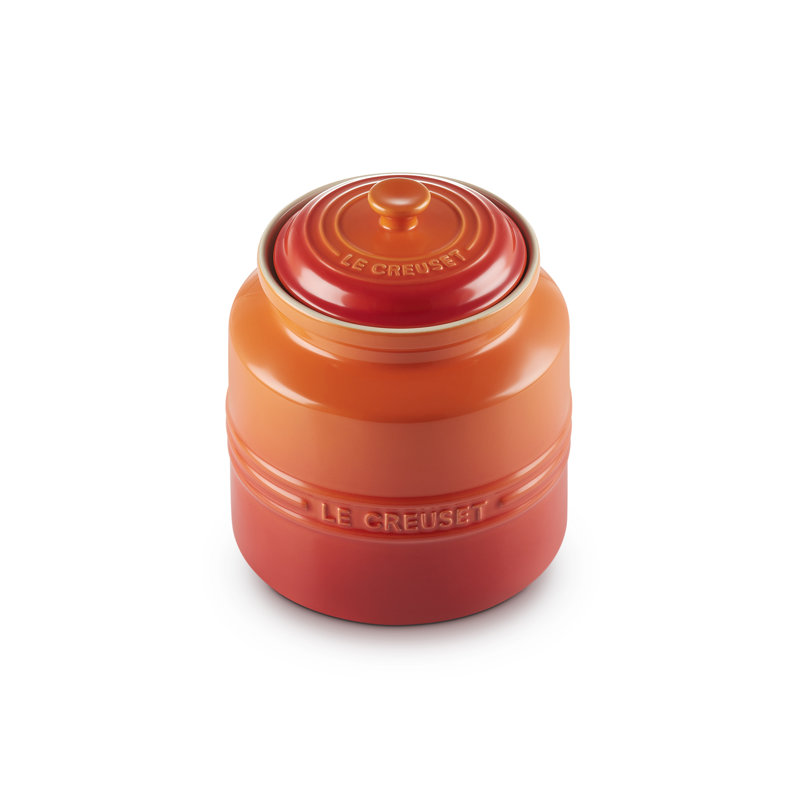 Le Creuset Stoneware Biscuit Jar, Volcanic