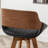 Omar Swivel Upholstered Modern Stool-1102983987-1093786446