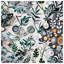 Couvre-lit matelassé Leaf Botanical Illustration-126120506