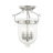 Husman Glass Semi Flush Mount-16518411-16518407