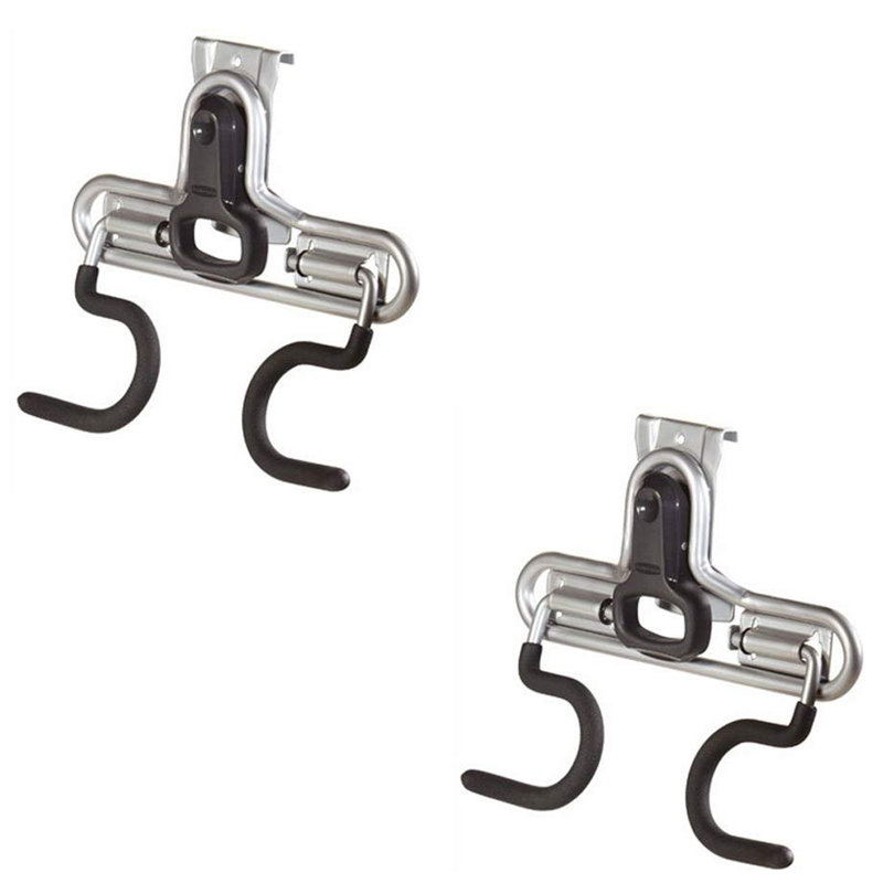 Rubbermaid FastTrack Wall S Hook 2 Handle Tool Storage Organizer Rack