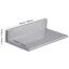 2 Piece L-Shaped Metal Floating Shelf