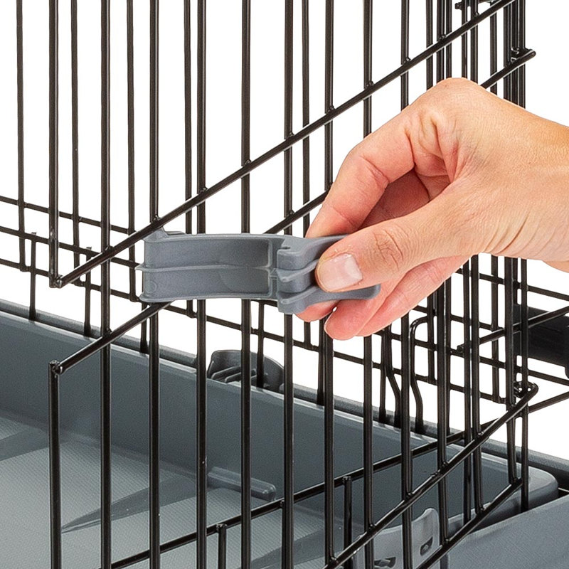 Caisse escamotable pour animal, Très petit (H 15,12 po x l 15,95 po x P 24,85 po)