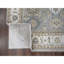 Tapis oriental carré en laine 8 pi x 8 pi gris et ivoire Karjihooz 81066AE4357041E7B06637511E966C10