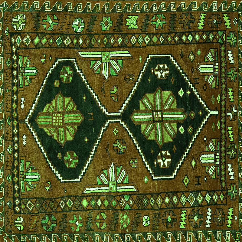 Performance Oriental Indoor Rug, Square 8'
