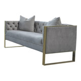 Chasitiy 56.75'' Velvet Loveseat