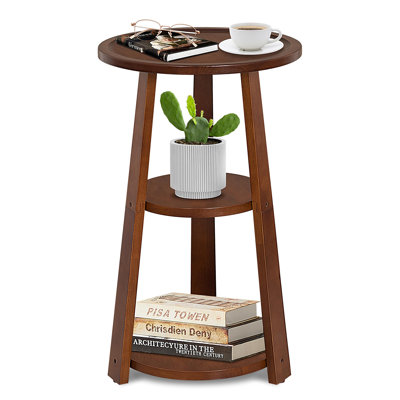 3-Tier Round Side Table