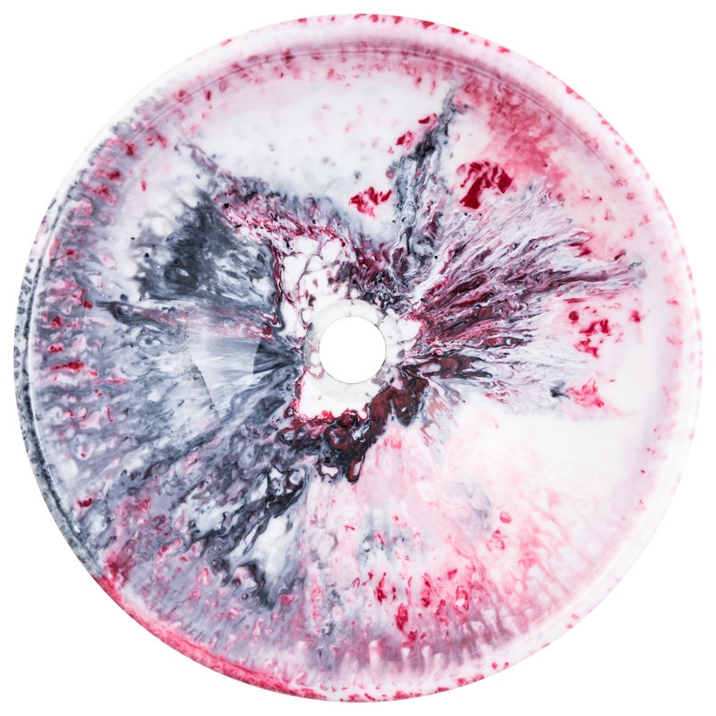 World Menagerie Kaylin 440 mm L x 440 mm W Resin Circular Sink