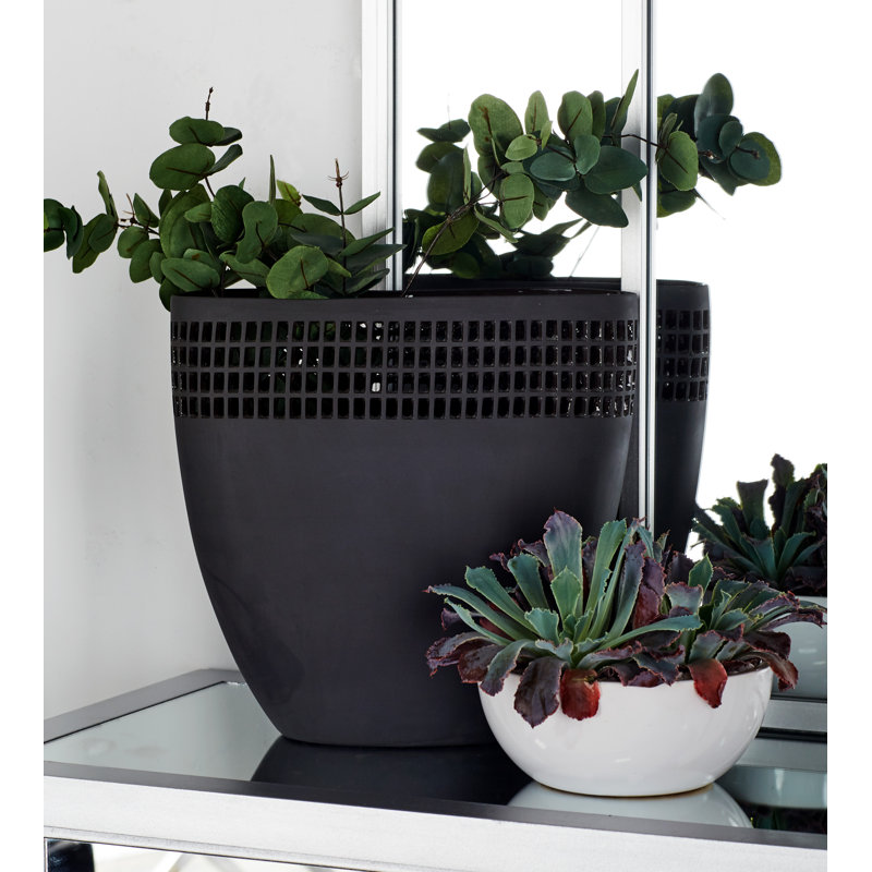 Vase de table Torin, Noir