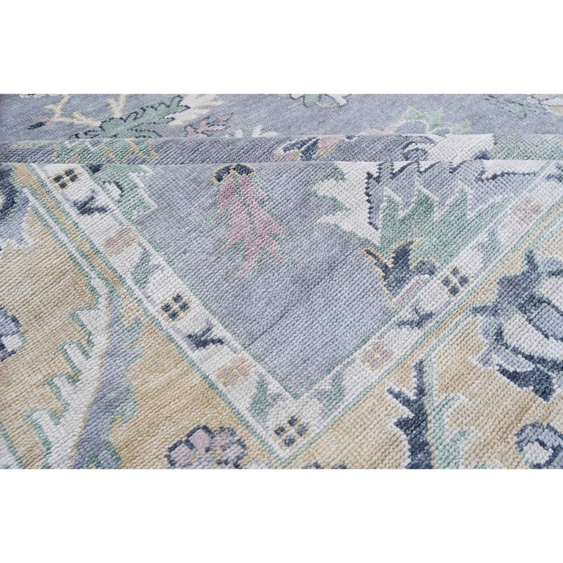 Wool Oriental Area Rug, Rectangle 5' x 8'
