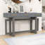 Console en bois avec tiroirs de rangement-922022043