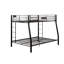 Lit superposé double TG / grand noir-611305973