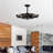 Caiden Chandelier Ceiling Fan with Remote & DC Motor (Bulb Not Included)