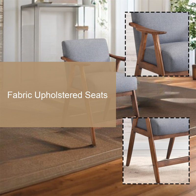 Fauteuil Gravitt, Brun clair, gris