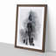 Burj Khalifa in Dubai in Abstract - Picture Frame Graphic Art Print-55681293-55681298