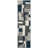Farmerville Geometric Shag Navy/Gray/Ivory Area Rug-1168107131