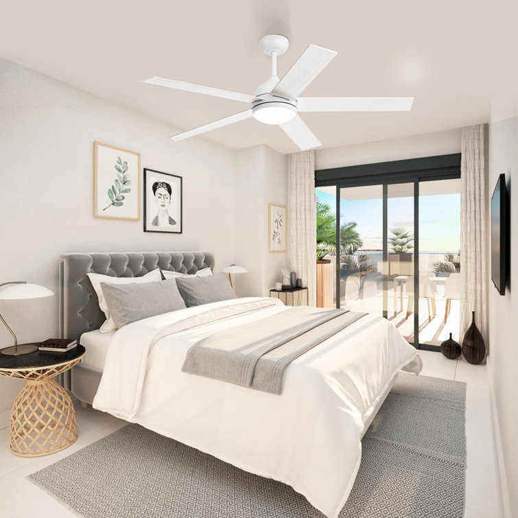 52" Large Ceiling Fan With LED Lights And Remote Control