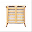Ensemble de conversation pour patio en bois d'acacia