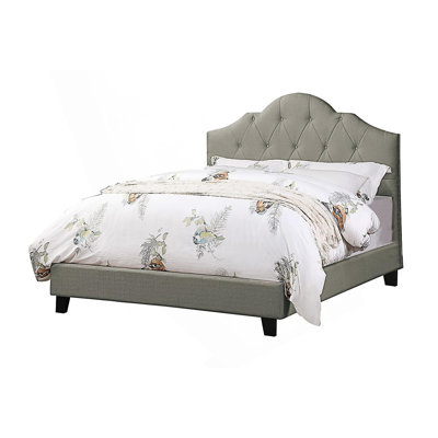 Arch 1Pc Bed With Adjustable Headboard