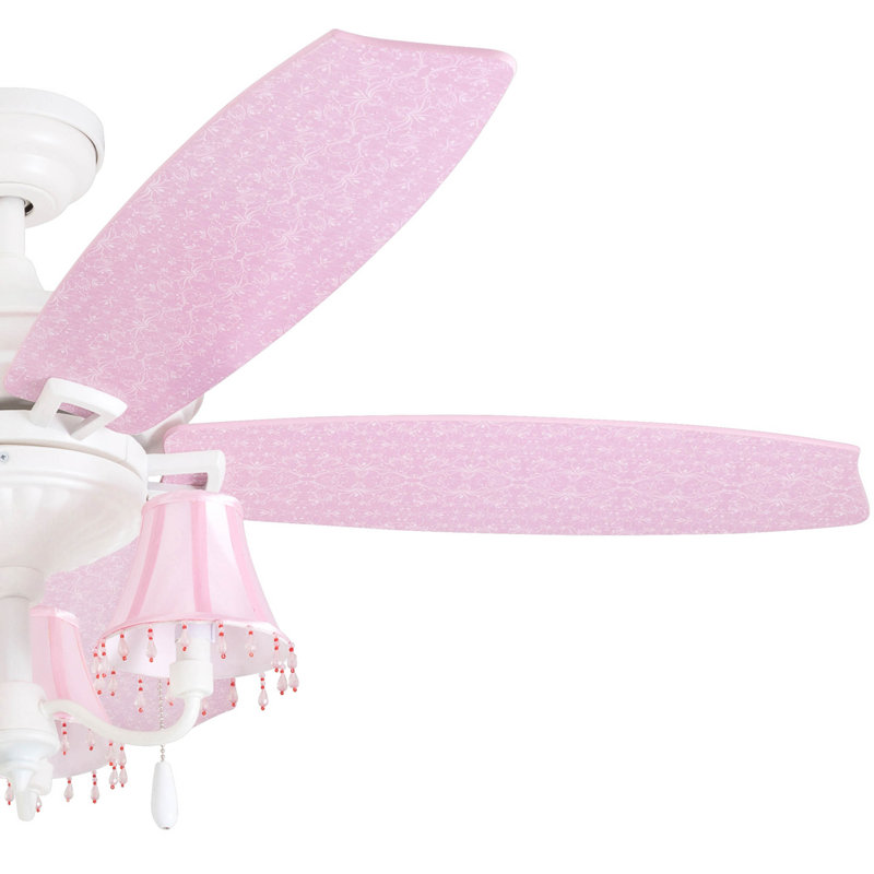 Ventilateur de plafond 48 "avec lumière DEL Elsa
