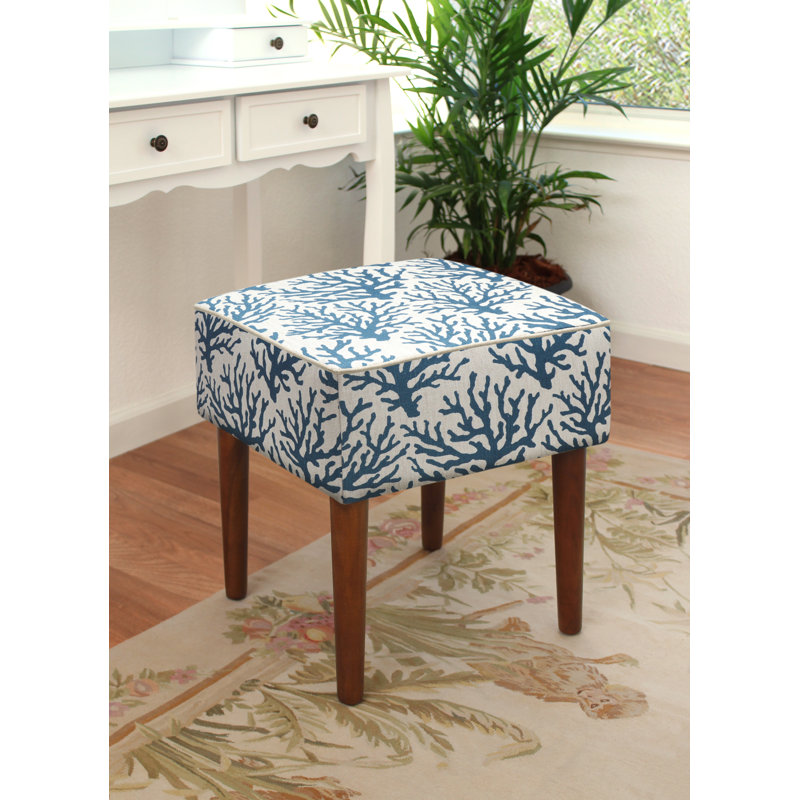Tabouret d'appoint Torrey, Bleu marine
