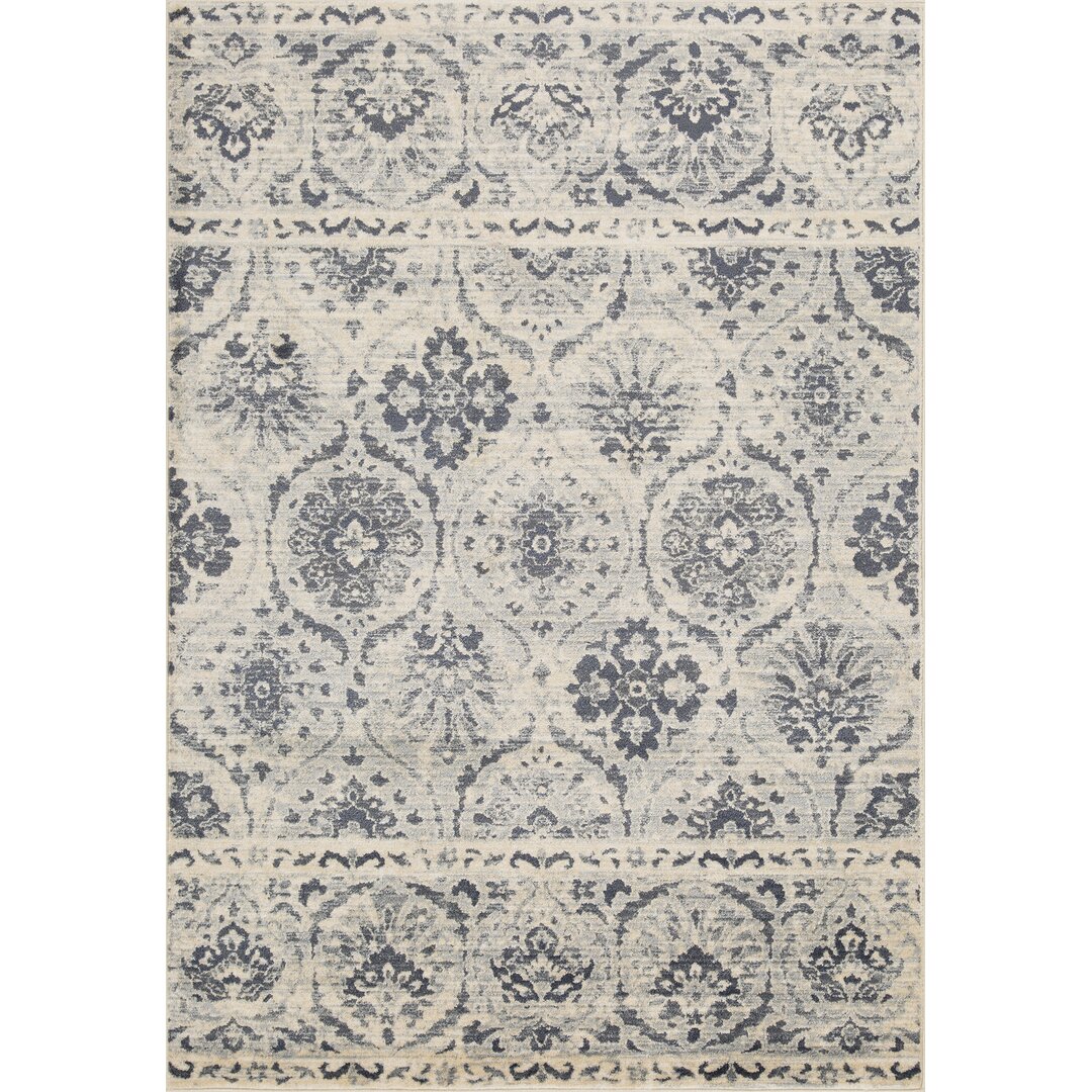 Teppich Millbrae in Grau/Beige