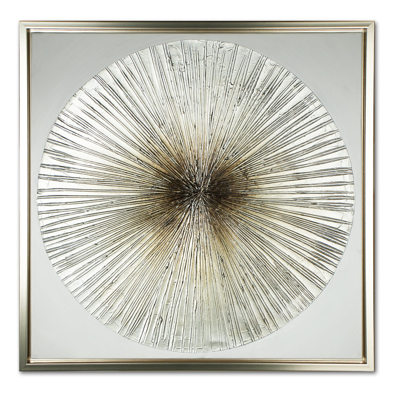 «Bronze Wheel», reproduction d'impression sur toile tendue, H 30 po x l 30 po x P 1,5 po