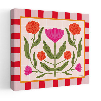Bloom Bright I Flower Wall Art Print